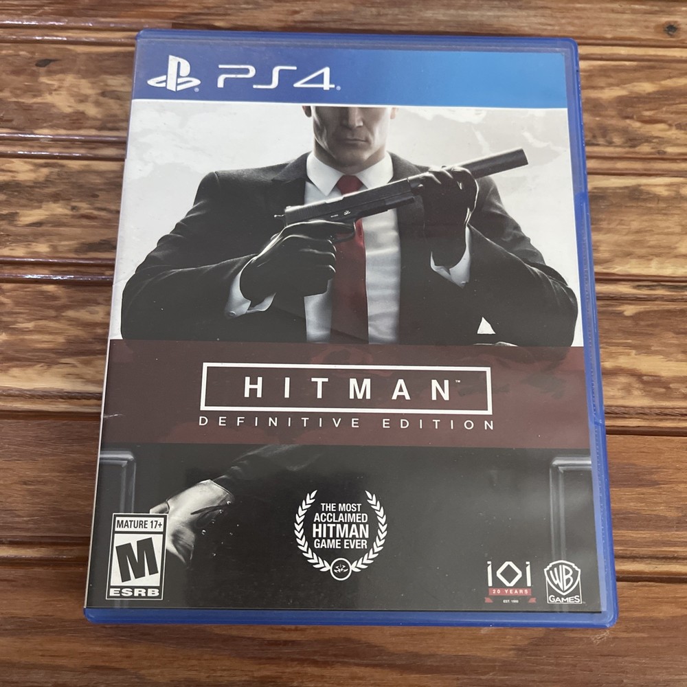 Hitman: Difinitve Edition - Sony PlayStation 4 PS4 Complete CIB