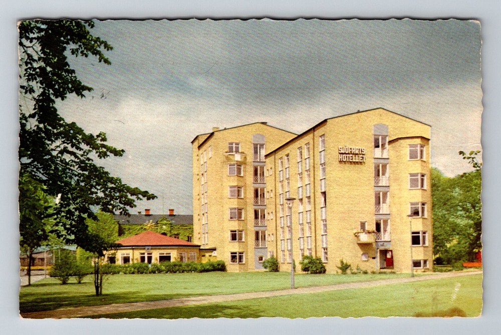Sweden- Malmo Souvenir Sjofarts Hotel Postal Old PC Card View Vintage Postcard