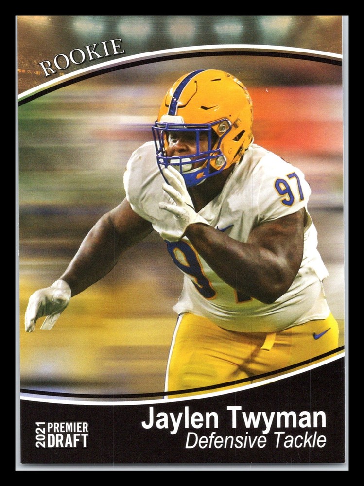 2021 SAGE Premier Draft #2 Jaylen Twyman Pittsburgh Panthers