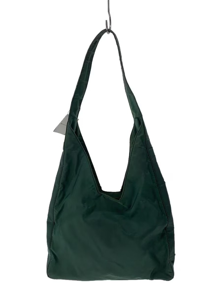 PRADA Nylon Shoulder Bag GRN Solid B8391 Japan Import