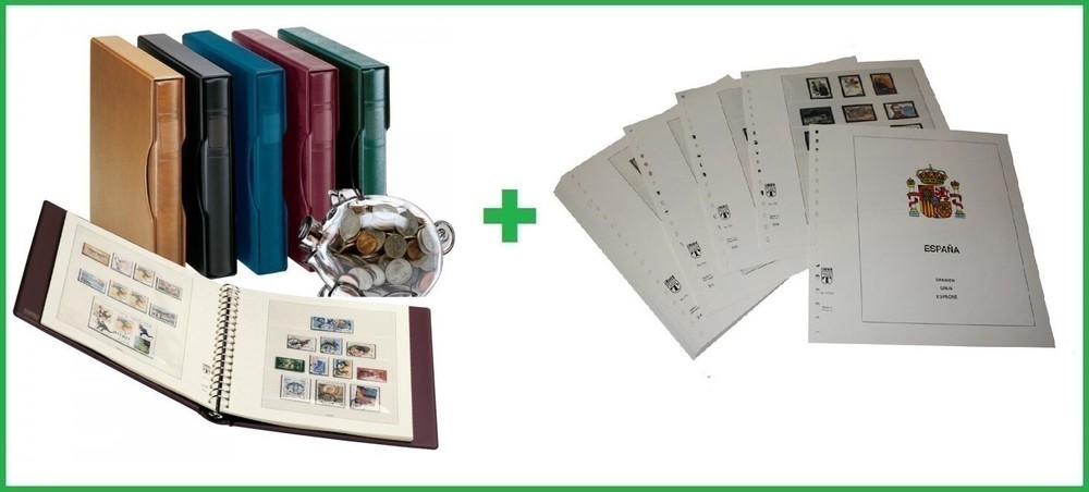 Lindner 272 15 1124V Spain Album Pages 2015-2017 in Color