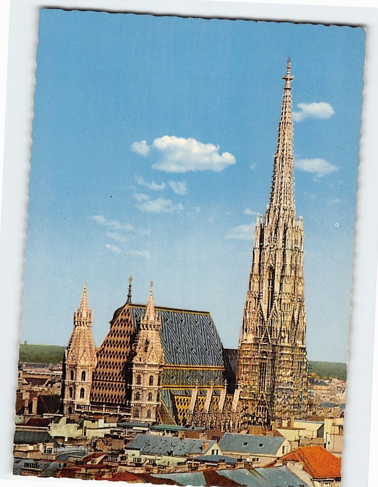 Postcard St Stephen's Cathedral Vienna Austria