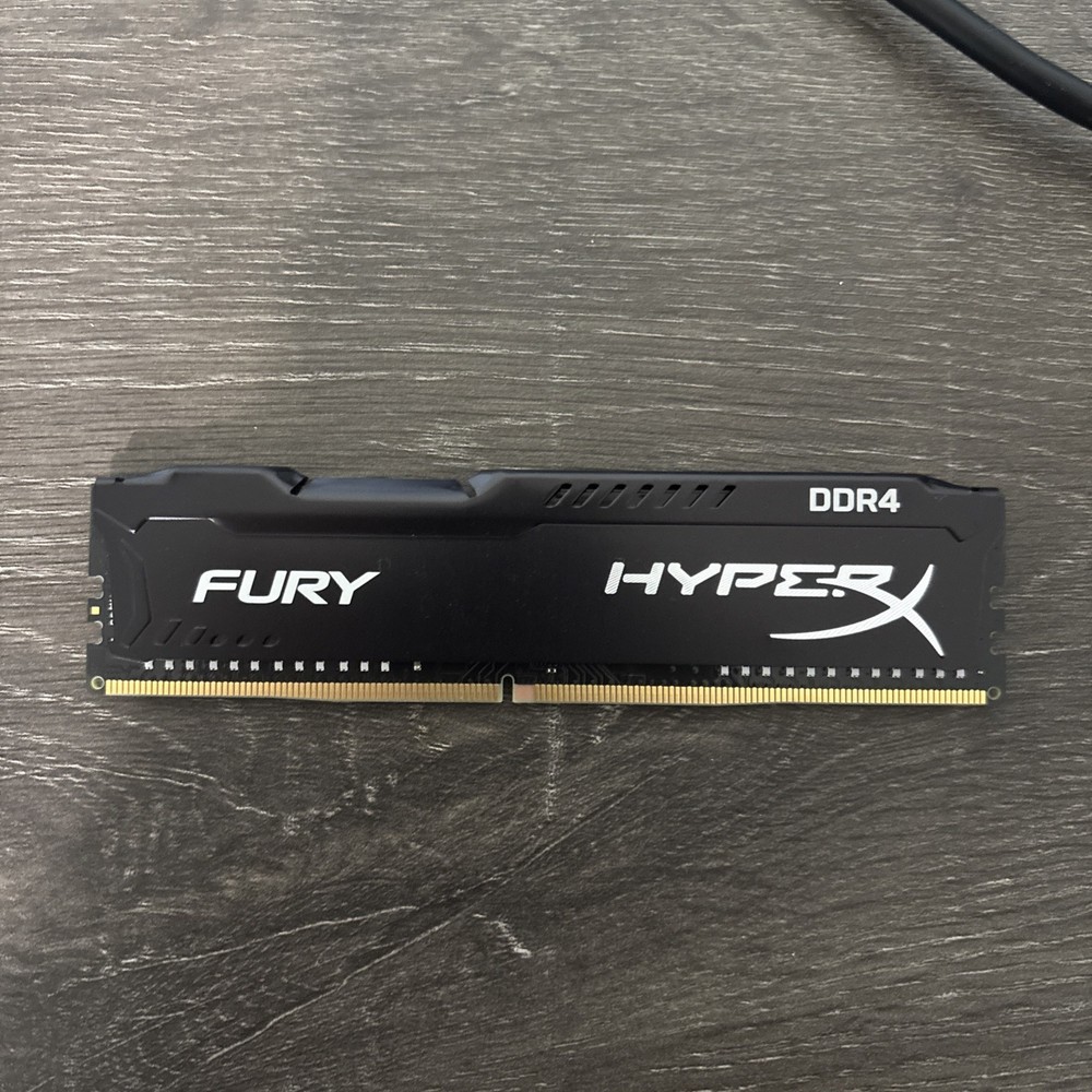 HyperX Fury 8GB (1x 8GB) DIMM DDR4-Memory, spec numbers in pictures