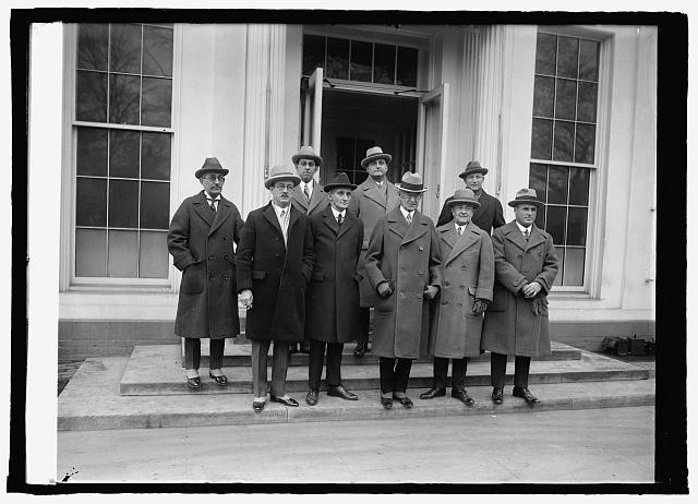 Photo:Officials of Porto Rico Government at White House,Washington,DC,1925