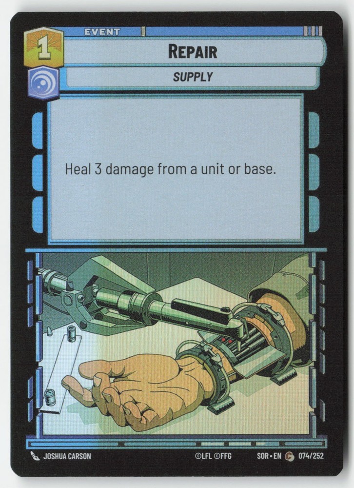 SWU - Repair SOR 074 Standard Foil