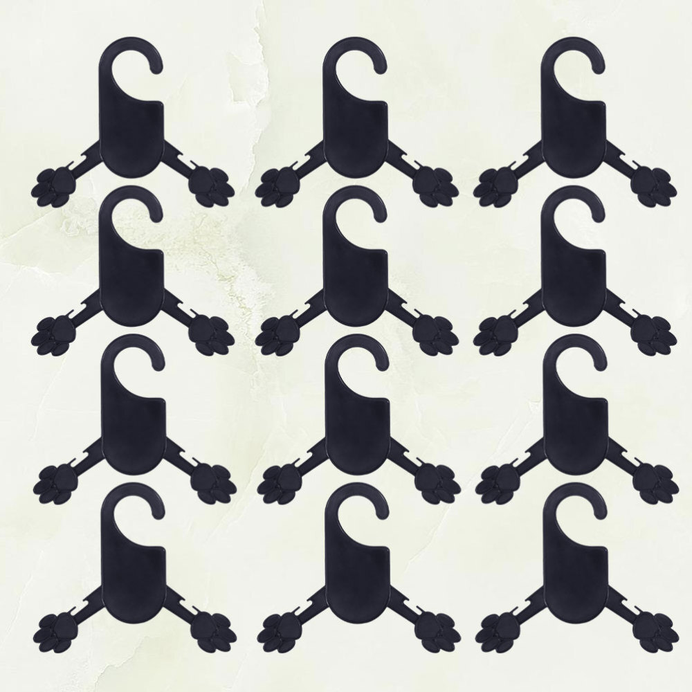 12 Heavy Duty Wall Mounted Clothes Rack Hangers for Robes Pet Coats and Accessories Durable Space-Saving Storage Solution