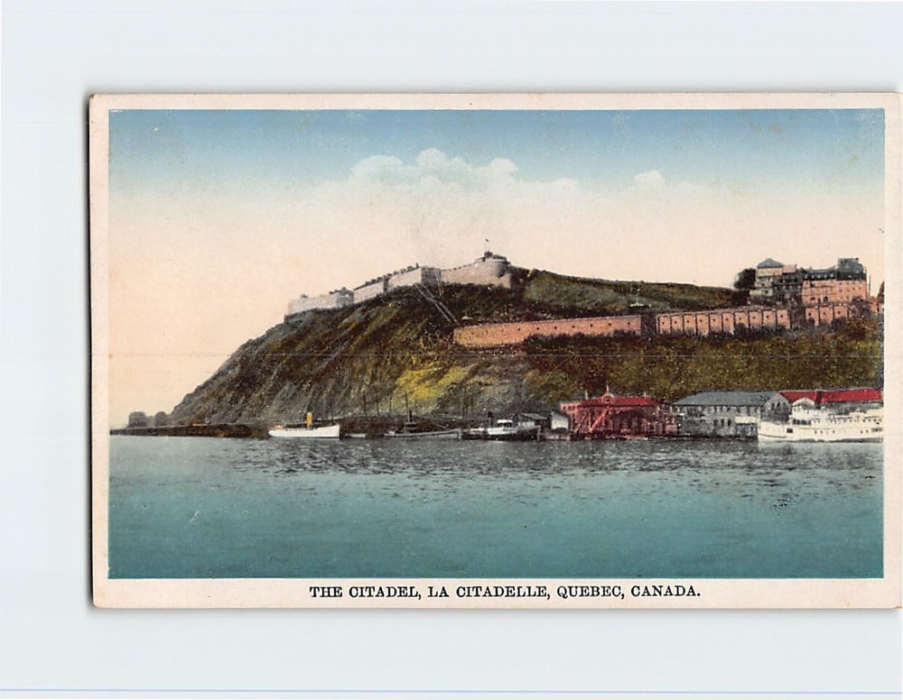 Postcard The Citadel Quebec City Canada