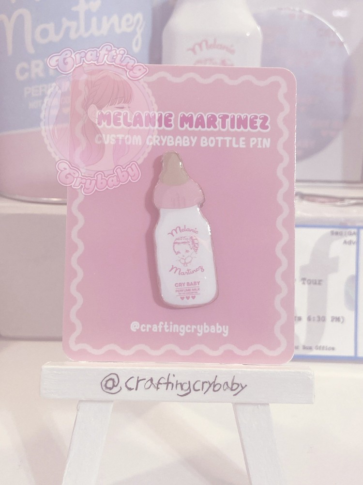 ♡Custom Melanie Martinez Crybaby Bottle Pin♡