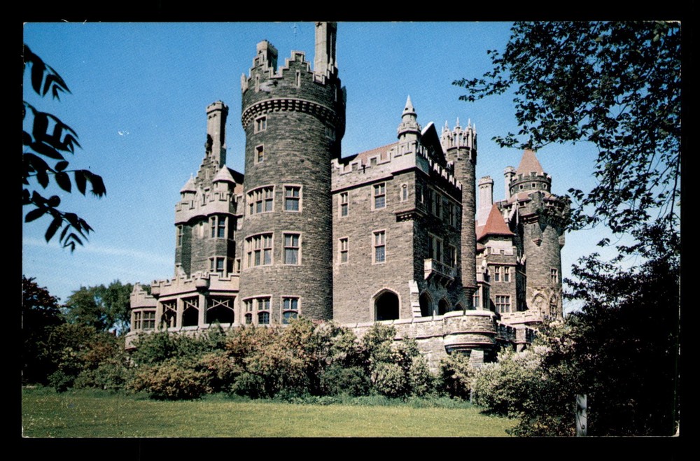Casa Loma Toronto Ontario Canada Famous Castle Unp Postcard