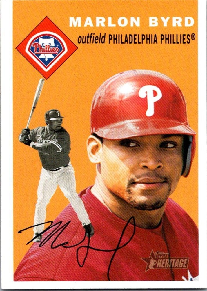 MARLON BYRD 2003 Topps Heritage #42 (ID 4790)