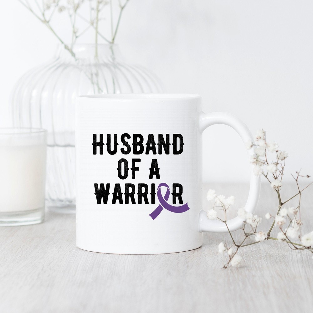 Leiomyosarcoma Warrior Husband Mug Leiomyosarcoma Awareness Leiomyosarcoma
