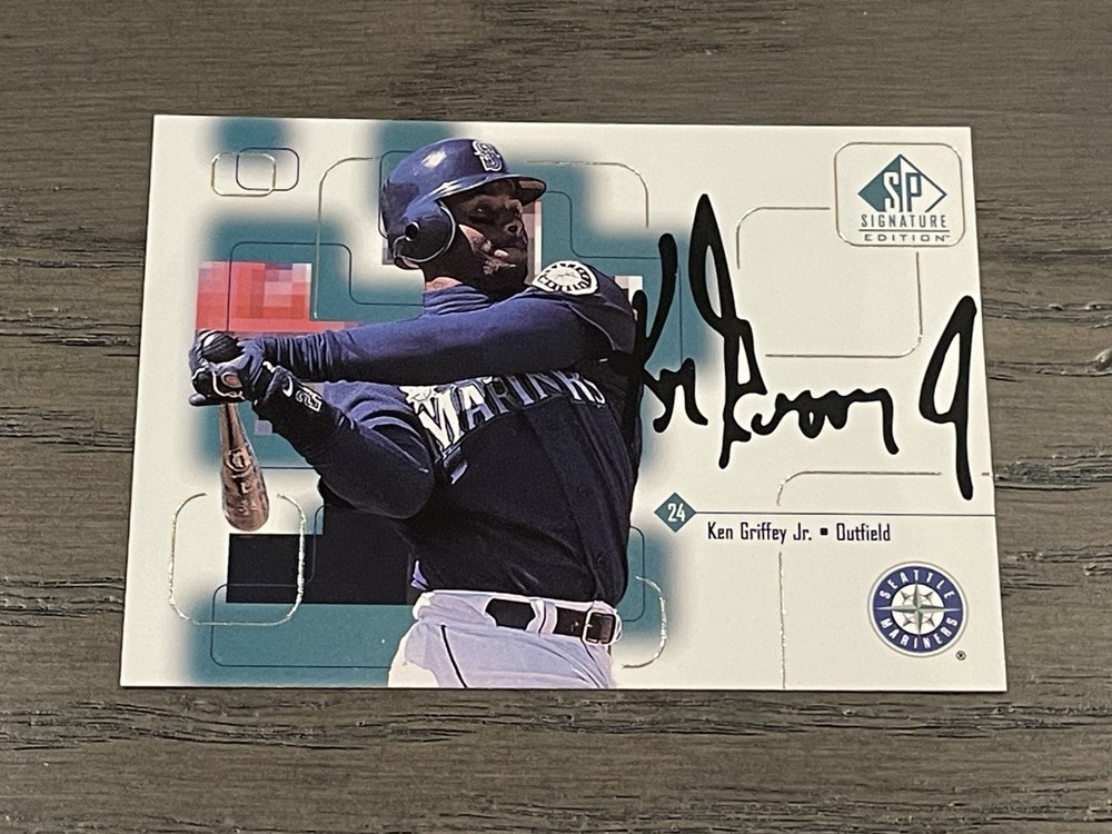 1999 SP Signature Edition Sample Ken Griffey Jr. #1 Facsimile Auto Mariners
