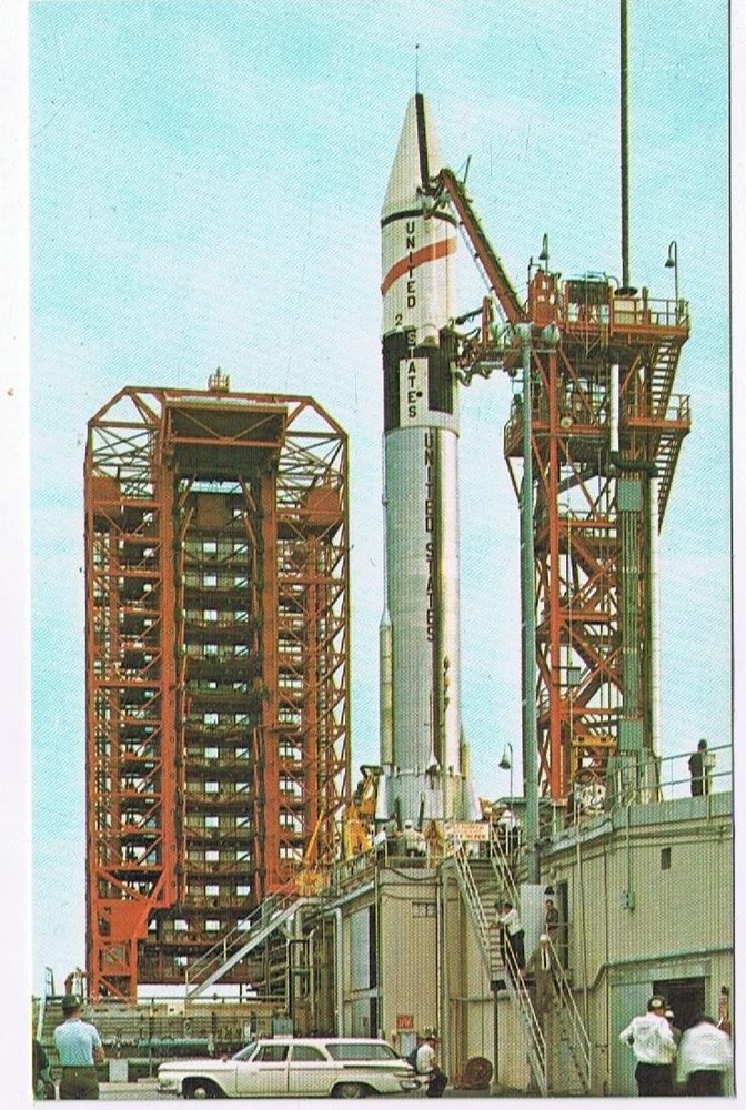 Florida Postcard NASA John F Kennedy Space Center