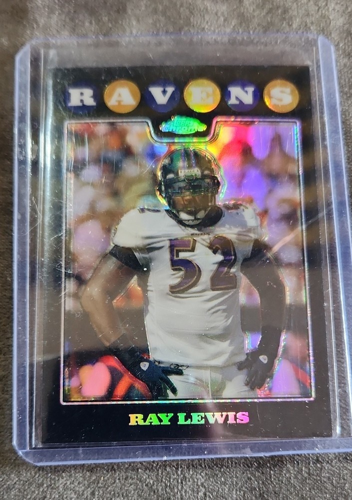 2008 Topps Chrome - Ray Lewis #TC116 Refractor
