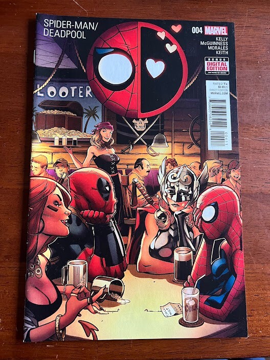 Spider-Man Deadpool # 4 Vf/Nm Marvel Comics 2016 1St Print Joe Kelly