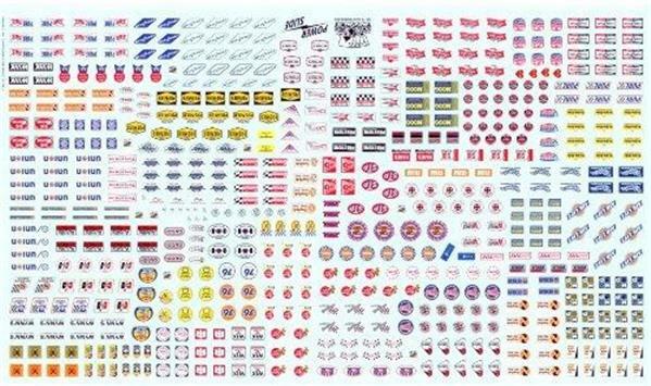 Vintage Ace Powerslide 1960s NASCAR Contingency Decal-image