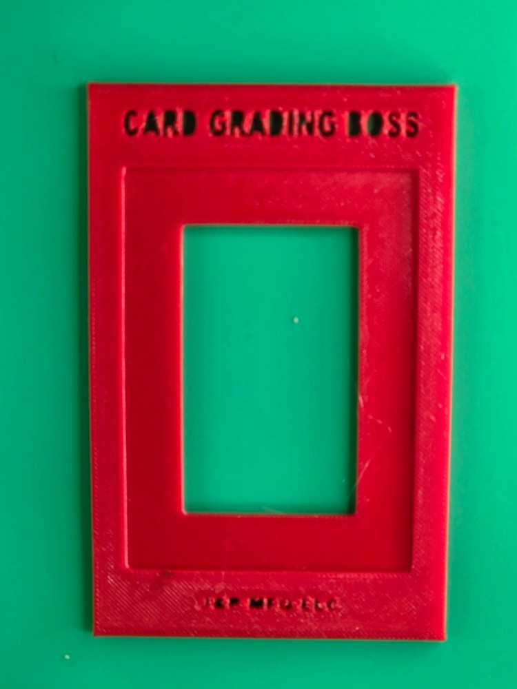 Card Grading Boss Tool ~ PSA BGS SGC  Used W/Sports Card  Grading Centering Tool