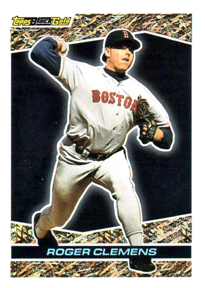1993 Topps BLACK GOLD #27 Roger Clemens Boston Red Sox