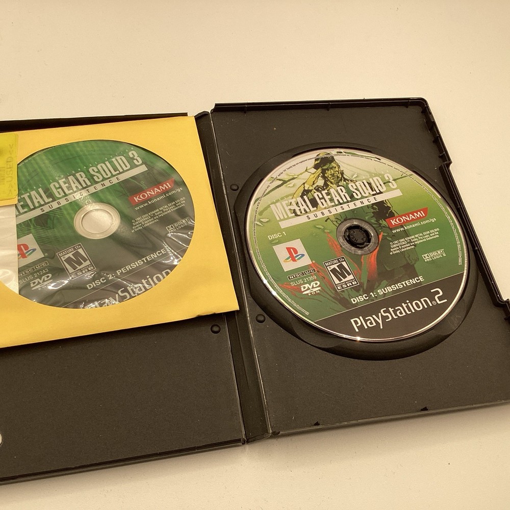 Metal Gear Solid 3: Subsistence (Sony PlayStation 2, 2006)