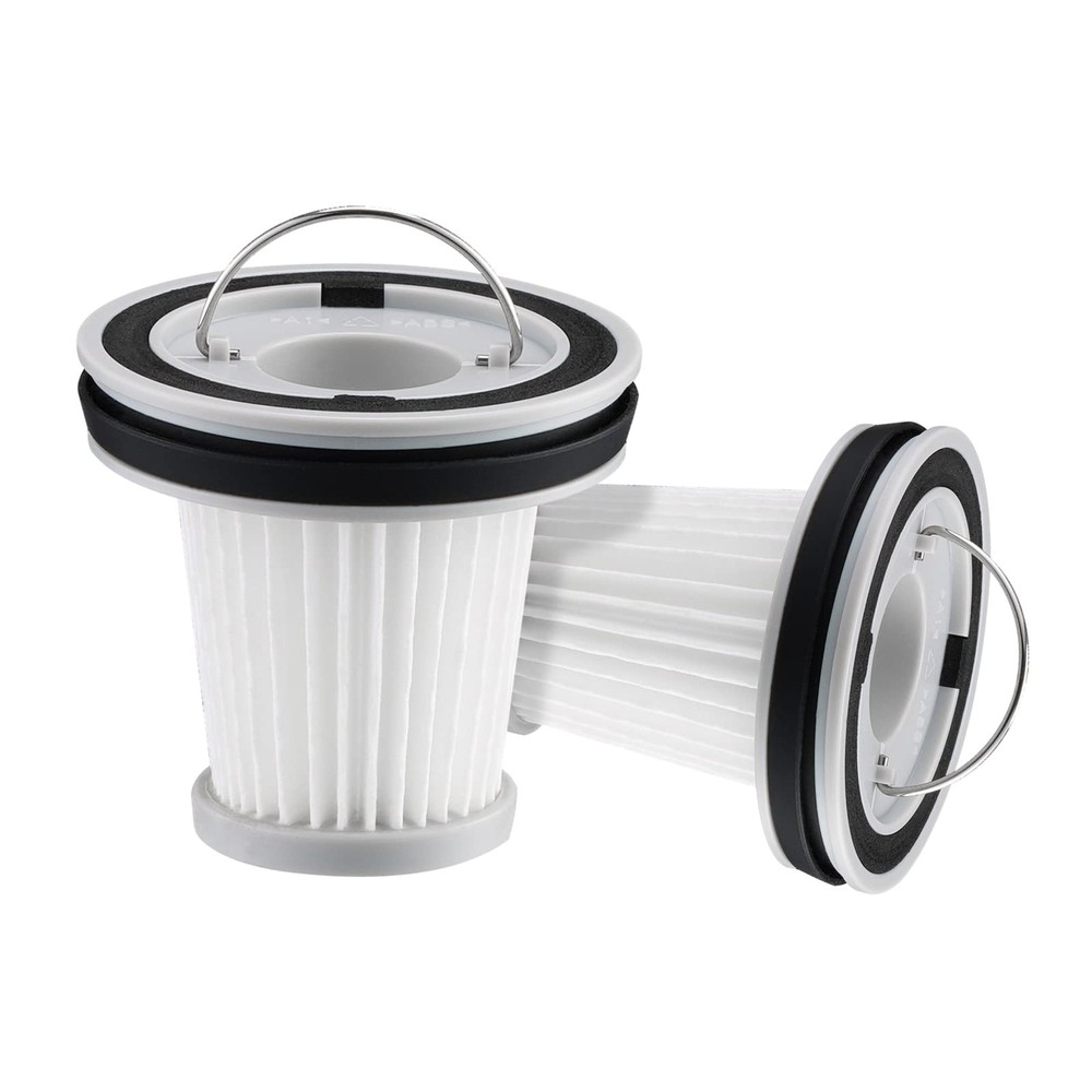 2-Pack Washable Reusable HEPA Replacement Filters for Slim Vacuums