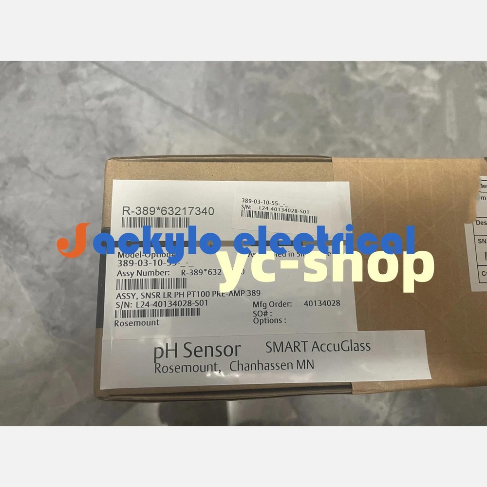 New ROSEMOUNT 389-03-10-55 pH electrode Fast shipping via