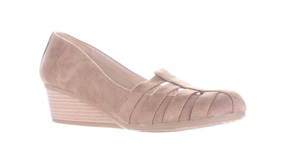 Dr Scholls Womens Be Free Brown Pumps Size 8 Comfortable Casual Shoes