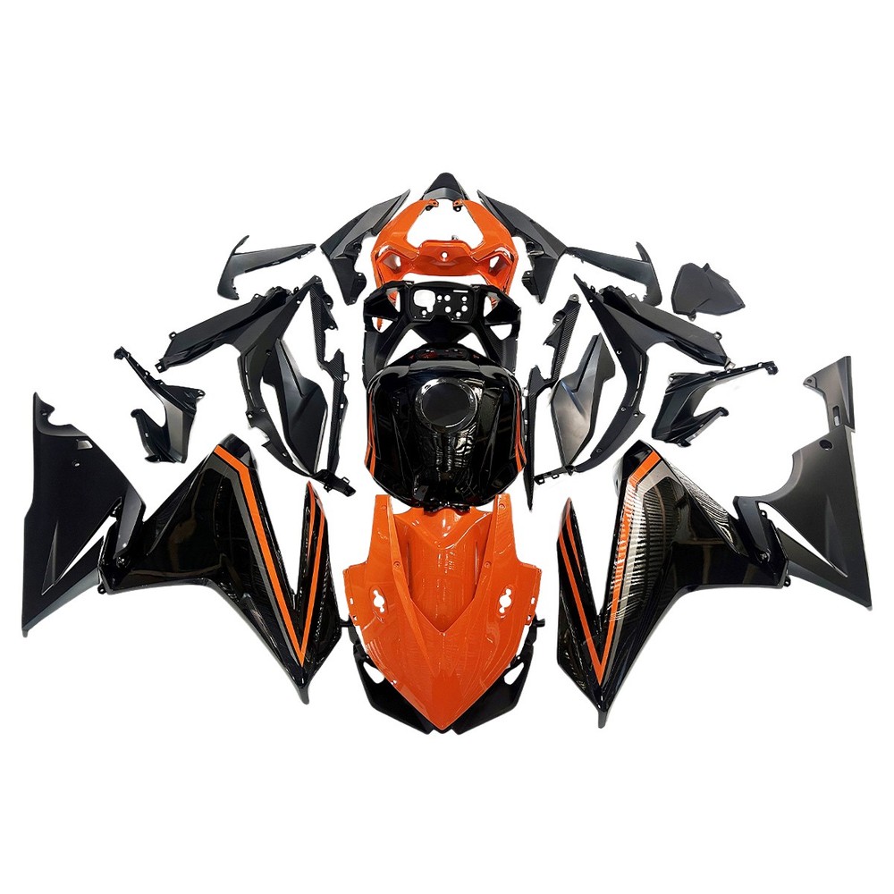 Orange Black ABS Fairing Kit for 2019-2023 Honda CBR500R 20 Injection Bodywork