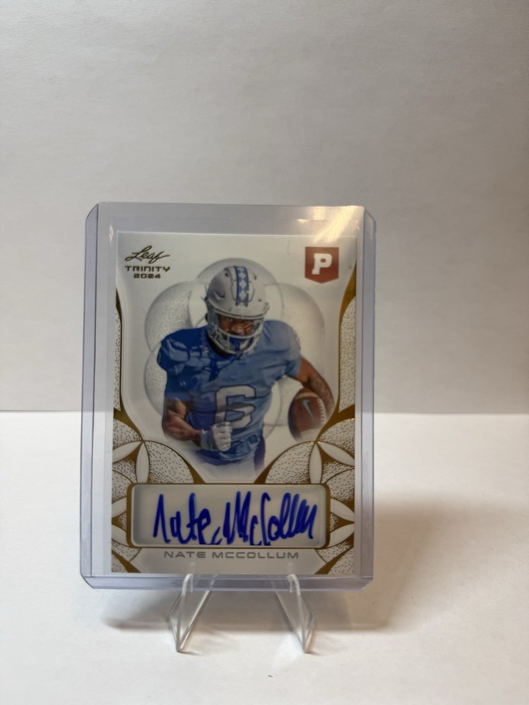 2024 Leaf Trinity Nate Mccollum Auto #BA-NMC