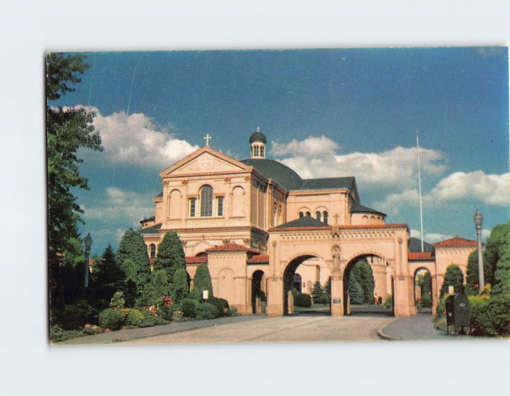Postcard Franciscan Monastery & Church Washington DC USA