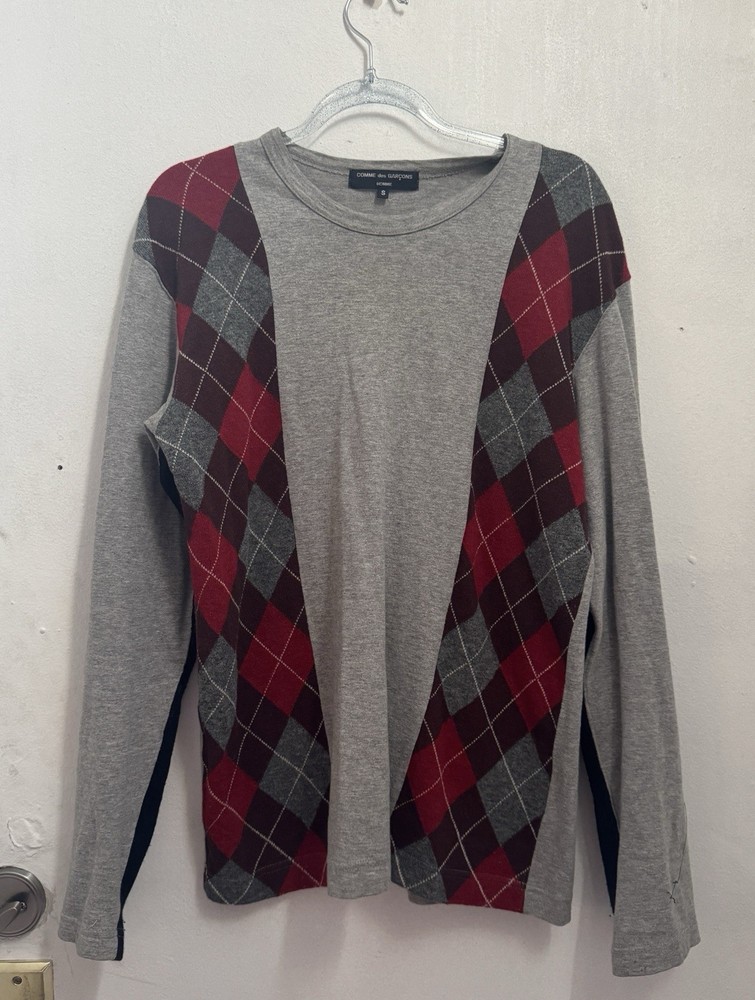 Comme des Garçons Homme Cut-and-Sew Patchwork Longsleeve Tee AD 2011