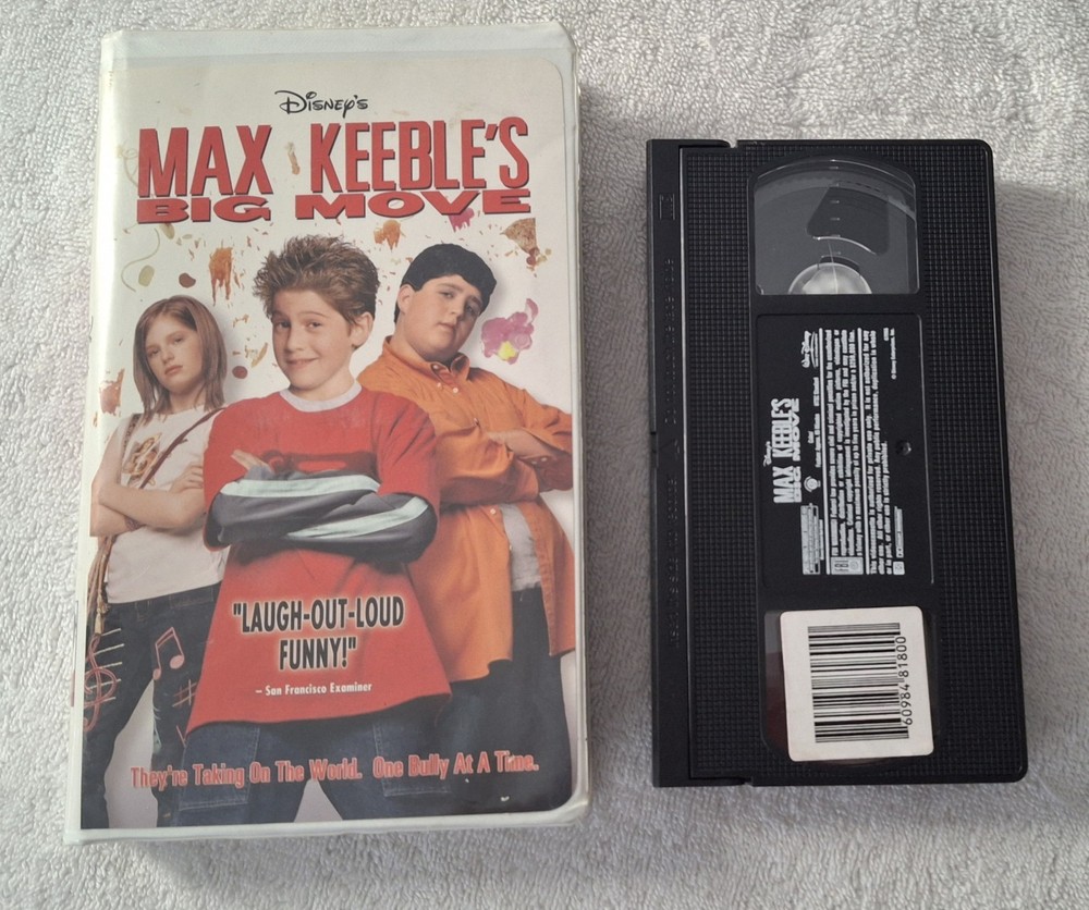 Max Keebles Big Move (VHS, 2002)