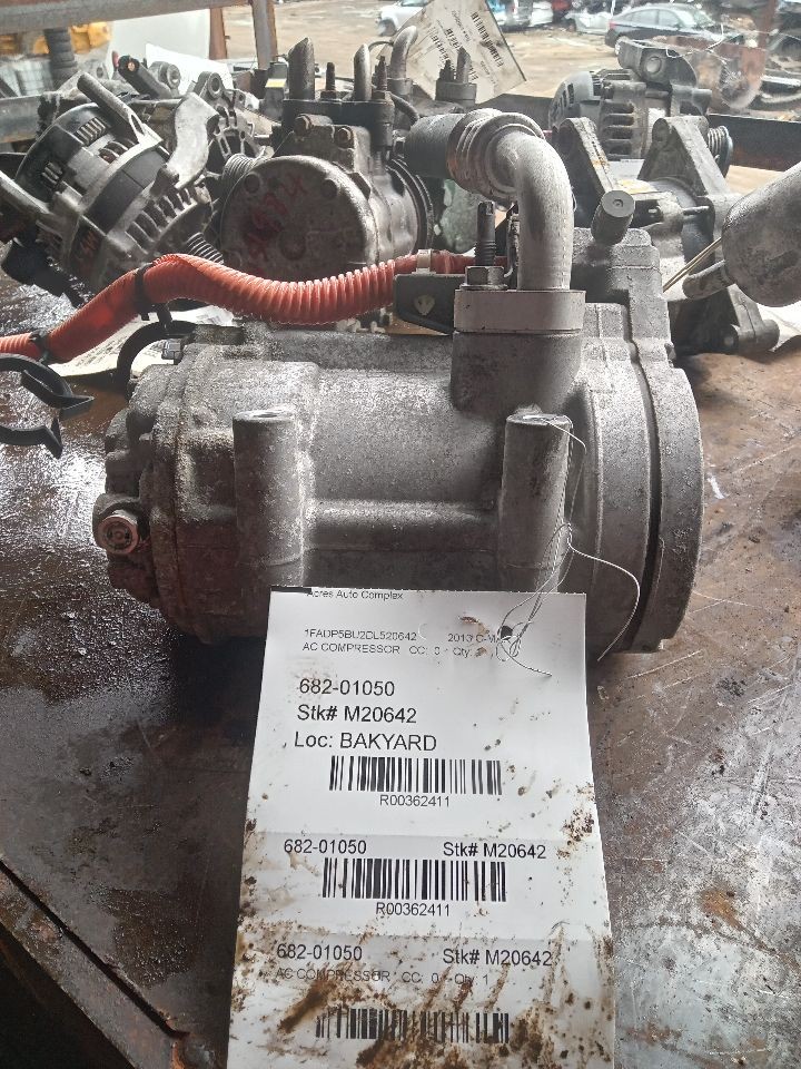 Used A/C Compressor fits: 2013 Ford C-max  Grade A