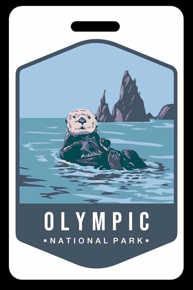 Olympic National Park Luggage/Bag Tag - FREE Personalization