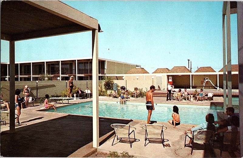 Postcard HOTEL SCENE Yuma Arizona AZ m/09 AI7425