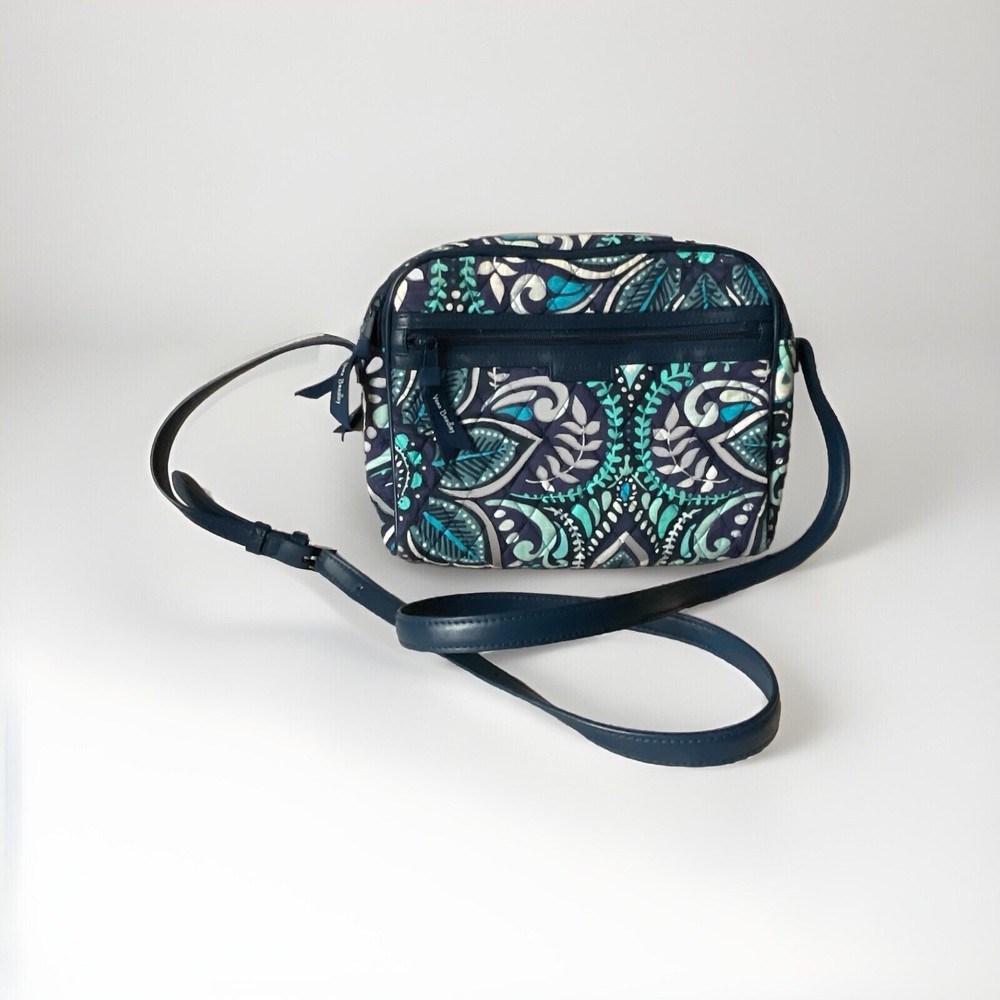 Blue Vera Bradley Crossbody Purse