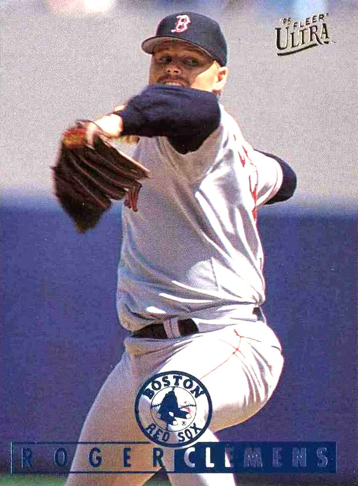 1995 Ultra #10 Roger Clemens Boston Red Sox