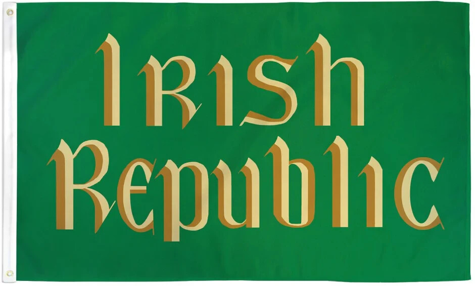 Irish Republic 3x5ft Poly Flag St. Patrick's Day Holiday Flag Irish Pride Flag