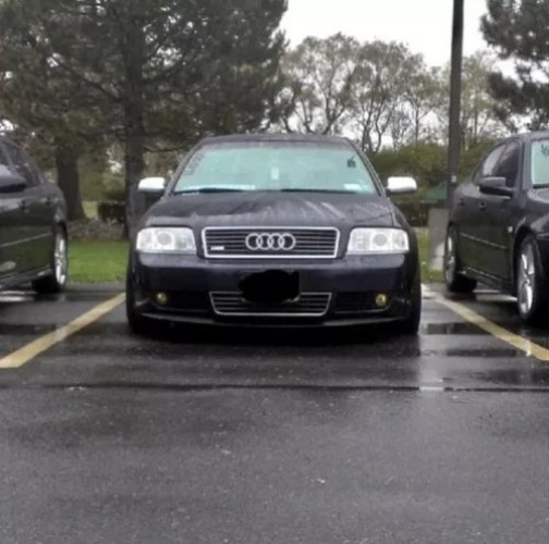 Audi A6 C5 S6 Front Bumper CUPRA R Euro Spoiler Lip Valance Splitter