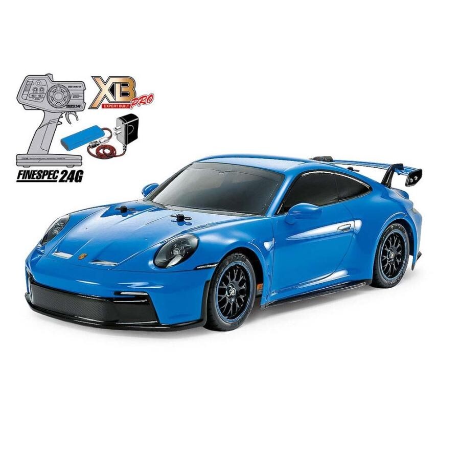 Tamiya 1/10 RC Porsche 911 GT3 992 TT-02 Chassis Complete Set 57937
