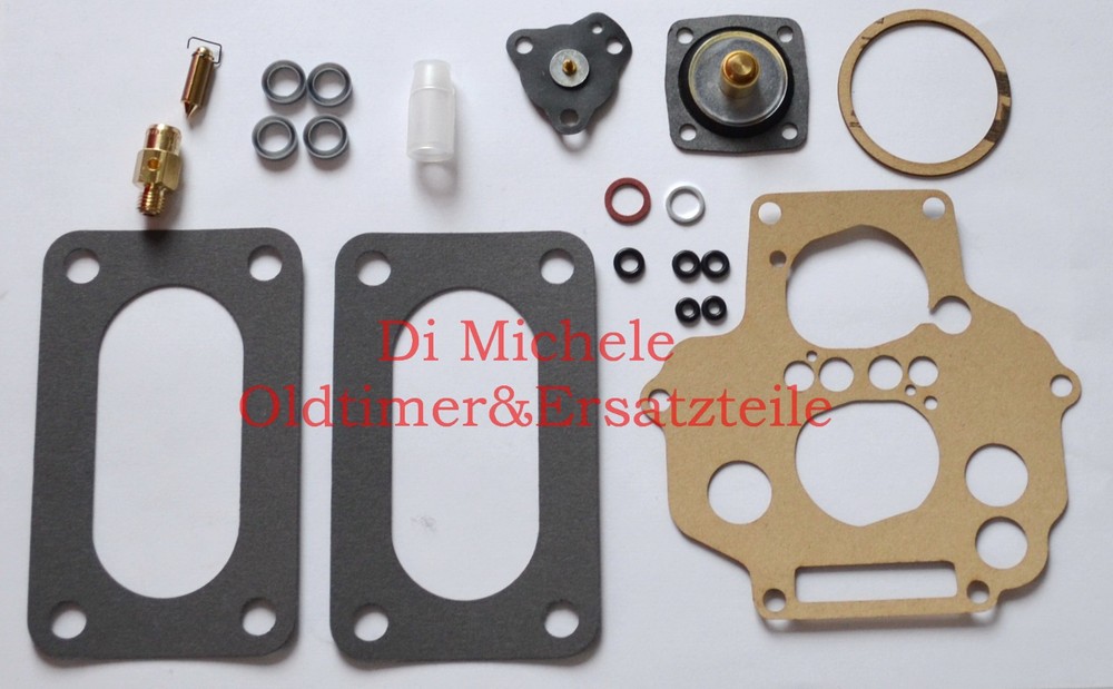 32DAT Weber Carburetor Pro Rep.Kit , Gasket Set, E.g. Lancia, Fiat (B) .0389