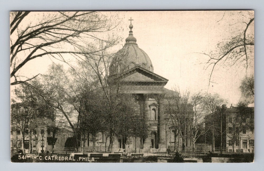 Philadelphia PA-Pennsylvania Cathedral Vintage Postcard