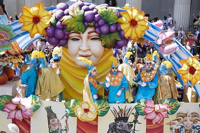 Mardi Gras Parade,New Orleans,Louisiana,LA,after Hurricane Katrina,2006,14