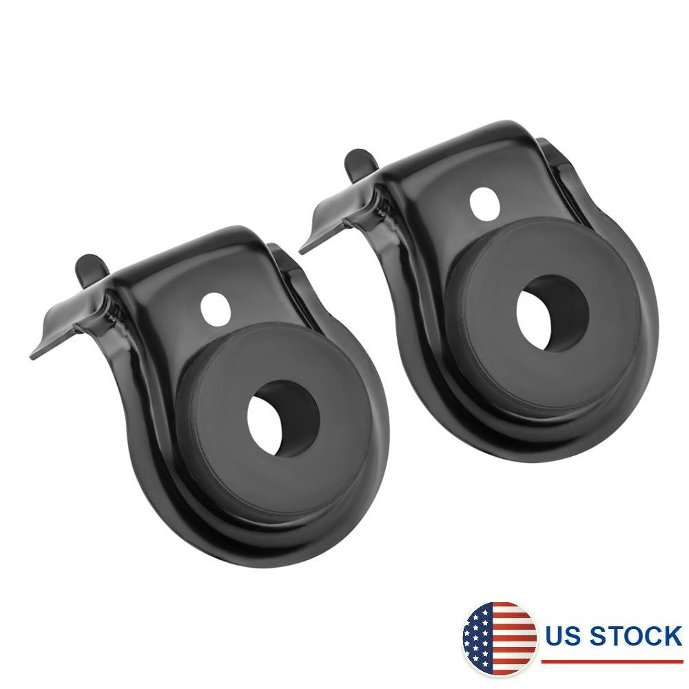 2Pcs Upper Radiator Bracket with Cushion For Honda Fit 2009-2013 Civic 2006-2011