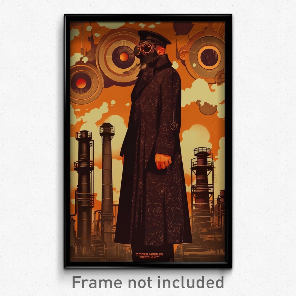 Vintage German Movie Poster - Outstanding Factory Retro Film Art Print  