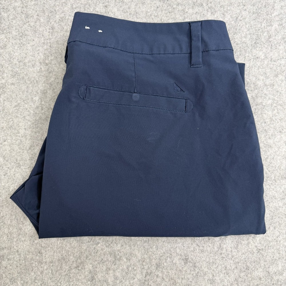 Untuckit Chancellor Pants Mens 35x30 Actual 36x29 Blue Casual Polyester Golf