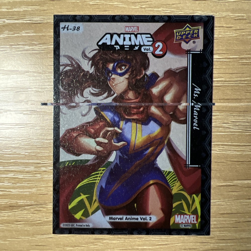 2023 Upper Deck Marvel Anime Vol 2 Hanafuda Ms. Marvel #10 SP 1:380