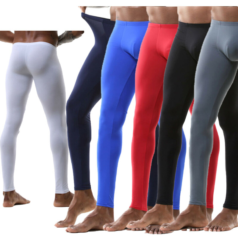 Mens Thermal Underwear Long Trousers Johns Warm Winter Pants Base Layer Tights