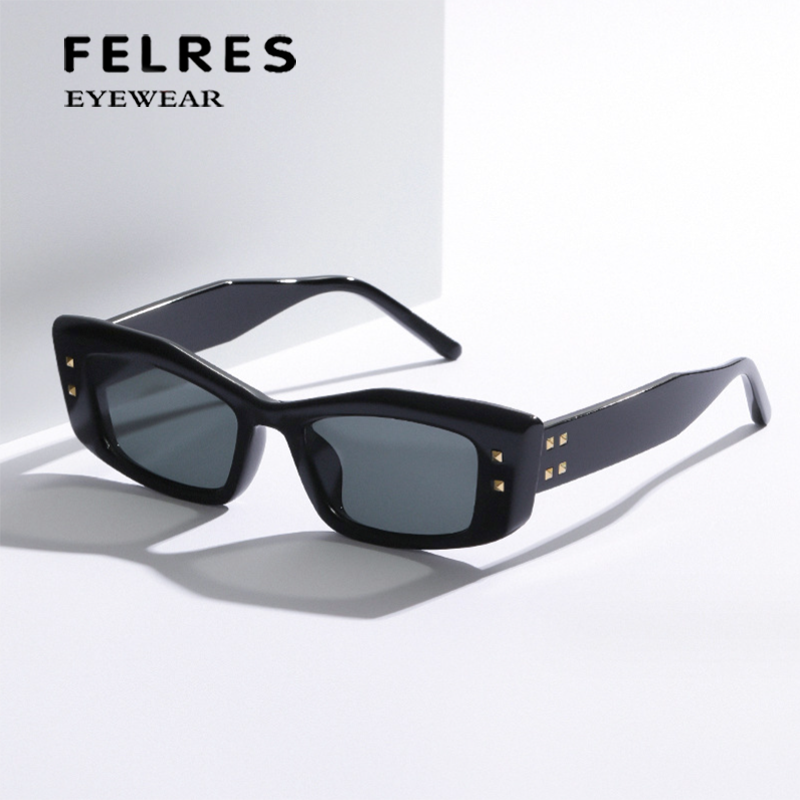 Unisex Square Outdoor Sports Sunglasses with Small Frame for Sun Protection