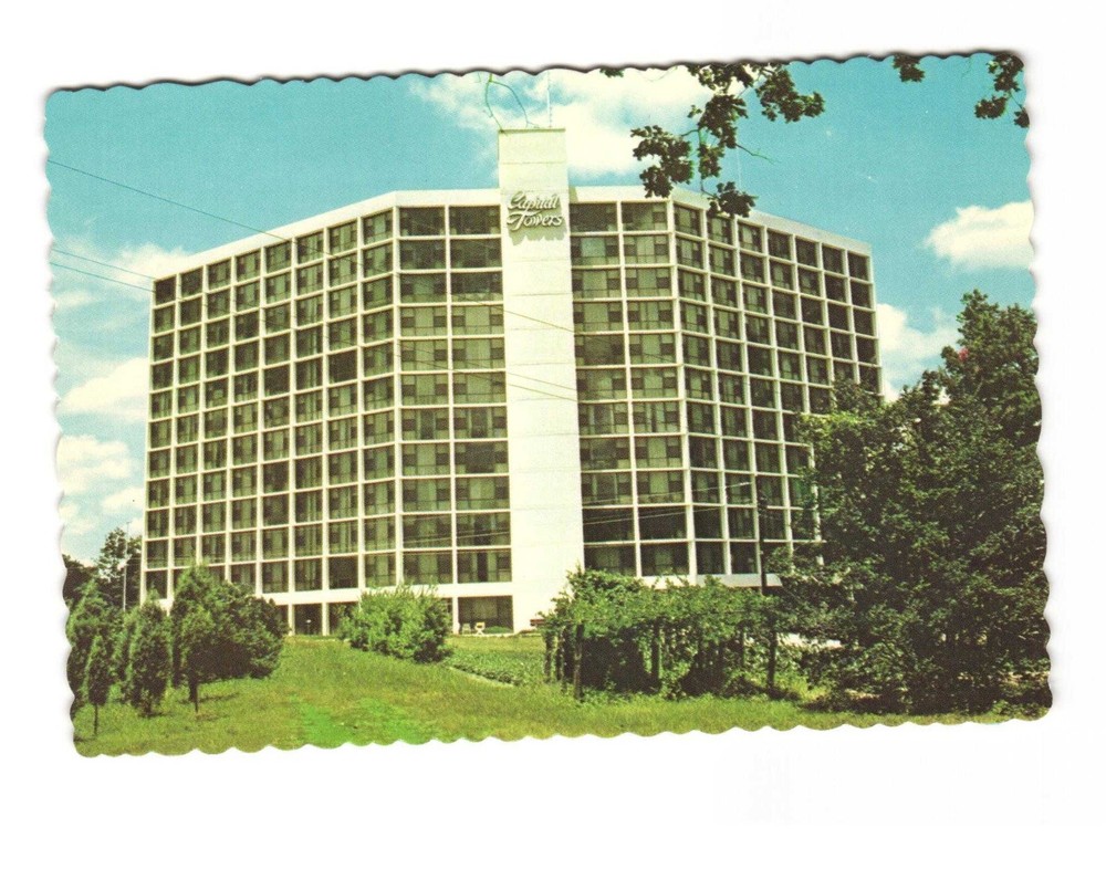 Capital Towers Raleigh NC Vintage postcard Unposted