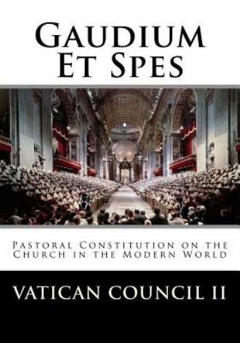 Gaudium Et Spes, Paperback by Council, Vatican, Used Good Condition, Free shi...